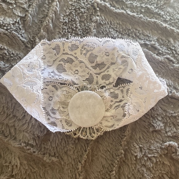 Baby | Lace | Rhinestone | Headband - Picture 3 of 6
